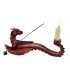 DRAGON PORTE ENCENS ROUGE 33X15.8X14 C2