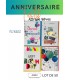 LOT 50 CARTES ANNIVERSAIRE 1 ASS