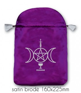 POCHETTE POUR JEU TAROT SENSUAL WICCA POCHETTE POUR JEU TAROT SENSUAL WICCA