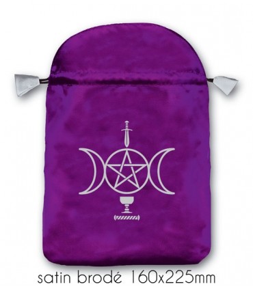 POCHETTE POUR JEU TAROT SENSUAL WICCA