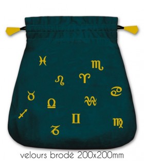 POCHETTE POUR JEU TAROT VELVET "ASTROLOGICAL" POCHETTE POUR JEU TAROT VELVET "ASTROLOGICAL"