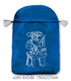 POCHETTE POUR JEU TAROT SATIN "MARSEILLE" POCHETTE POUR JEU TAROT SATIN "MARSEILLE"