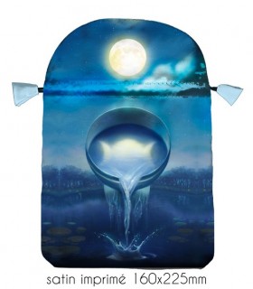 POCHETTE SATIN SILVER WITCHCRAFT POCHETTE SATIN SILVER WITCHCRAFT