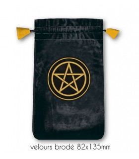 MINI POCHETTE POUR JEU TAROT PENTACLE MINI POCHETTE POUR JEU TAROT PENTACLE