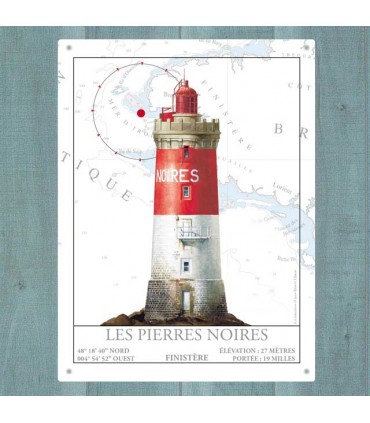 PLAQUE 30X40 PIERRES NOIRES