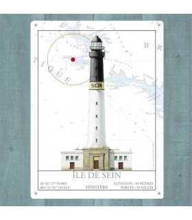 PLAQUE 30X40 ILE DE SEIN