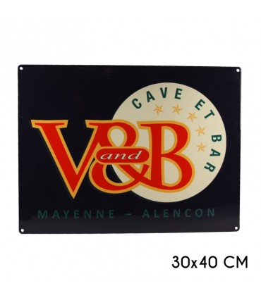 PLAQUE 30X40 PERSONNALISEE C24