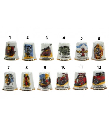 DE LES POMPIERS 12 MODELES ASSORTIS