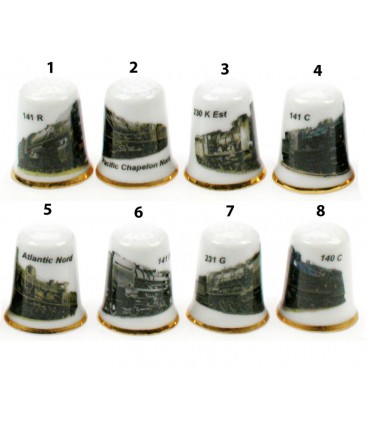 DE LES LOCOMOTIVES A VAPEUR ANCIENNES 8 MODELES ASSORTIS