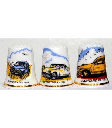 DE VOITURES DES ANNEES 60 6 MODELES ASSORTIS