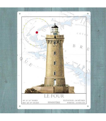 PLAQUE 15X20 LE FOUR C2