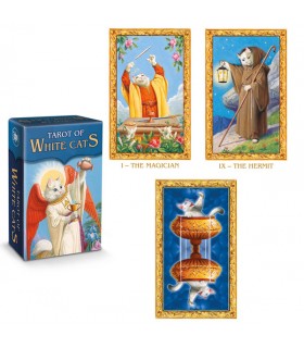 MINI TAROT WHITE CATS MINI TAROT WHITE CATS