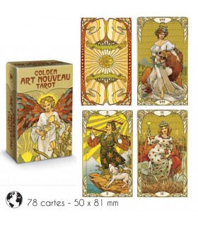TAROT GOLDEN ART NOUVEAU MINI TAROT GOLDEN ART NOUVEAU MINI