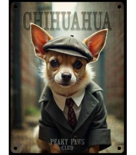 PLAQUE 20X30 CHIHUAHUA C2