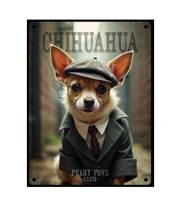 PLAQUE 20X30 CHIHUAHUA C2
