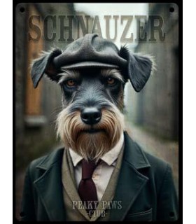 PLAQUE 20X30 SCHNAUZER C2