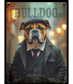 PLAQUE 20X30 BULLDOG C2