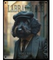 PLAQUE 20X30 LABRADOODLE NOIR C2