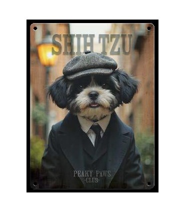 PLAQUE 20X30 SHIH TZU NB C2