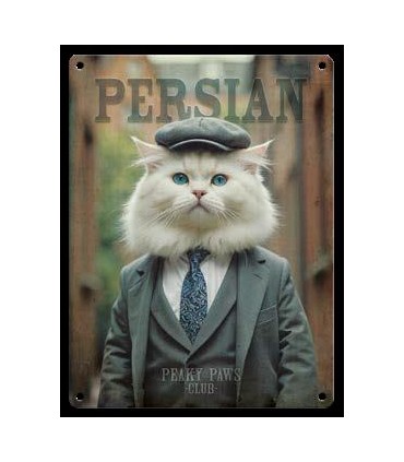 PLAQUE 20X30 CHAT PERSAN C2