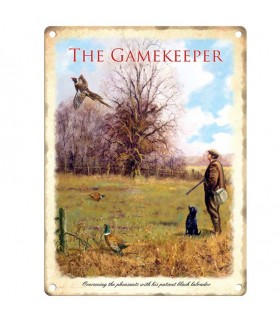 PLAQUE 30X40 THE GAMEKEEPER C2