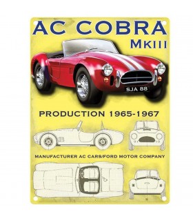 PLAQUE 30X40 AC COBRA C2 PLAQUE 30X40 AC COBRA C2