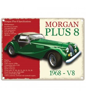 PLAQUE 30X40 MORGAN PLUS 8 C2 PLAQUE 30X40 MORGAN PLUS 8 C2