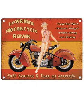 PLAQUE 30X40 LOWRIDER REPAIR C2