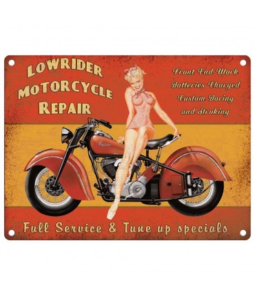 PLAQUE 30X40 LOWRIDER REPAIR C2