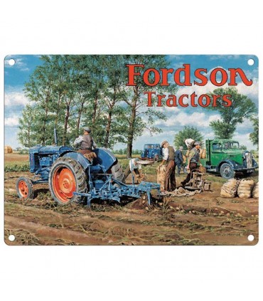 PLAQUE 30X40 FORDSON TRACTORS C2