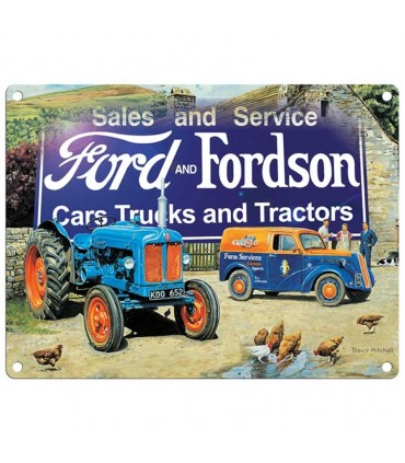 PLAQUE 30X40 FORD & FORDSON C2