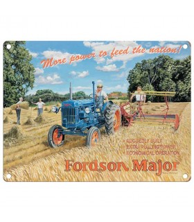 PLAQUE 30X40 FORDSON MAJOR C2 PLAQUE 30X40 FORDSON MAJOR C2