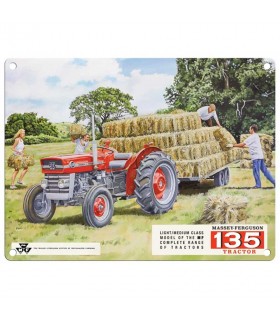 PLAQUE 30X40 MASSEY 135 C2 PLAQUE 30X40 MASSEY 135 C2
