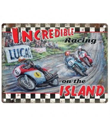 PLAQUE 30X40 INCREDIBLE RACING C2