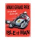 PLAQUE 30X40 MANX GRAND PRIX C2