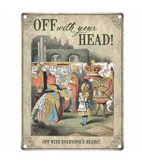 PLAQUE 30X40 OFF WITH YOUR HEAD C2 PLAQUE 30X40 OFF WITH YOUR HEAD C2