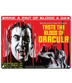 PLAQUE 30X40 BLOOD OF DRACULA C2 PLAQUE 30X40 BLOOD OF DRACULA C2