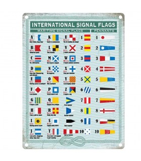 PLAQUE 30X40 SIGNAL FLAGS C2 PLAQUE 30X40 SIGNAL FLAGS C2