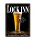 PLAQUE 30X40 LOCK INN C2