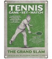 PLAQUE 30X40 TENNIS MASCULIN C2
