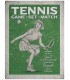 PLAQUE 30X40 TENNIS FEMININ C2