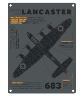 PLAQUE 30X40 LANCASTER TECHNICAL C2