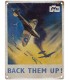 PLAQUE 30X40 SPITFIRE BACK THEM UP C2