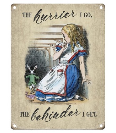 PLAQUE 30X40 THE HURRIER I GO C2