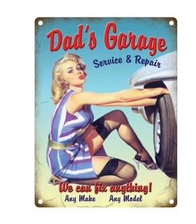 PLAQUE 30X40 DAD'S GARAGE C2 PLAQUE 30X40 DAD'S GARAGE C2