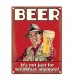 PLAQUE 30X40 BEER BREAKFAST C2