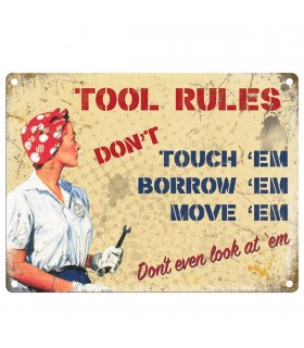 PLAQUE 30X40 TOOL RULES C2 PLAQUE 30X40 TOOL RULES C2