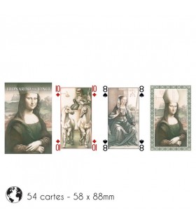 JEU DE CARTES LEONARDO DA VINCI JEU DE CARTES LEONARDO DA VINCI