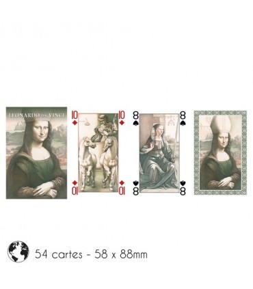 JEU DE CARTES LEONARDO DA VINCI