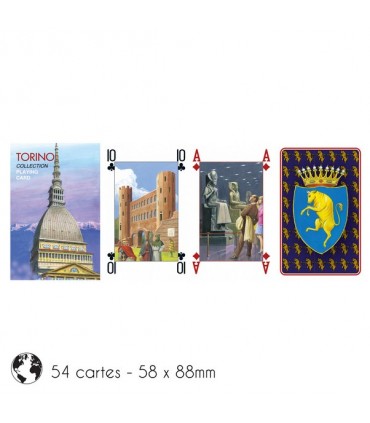 JEU DE CARTES TORINO